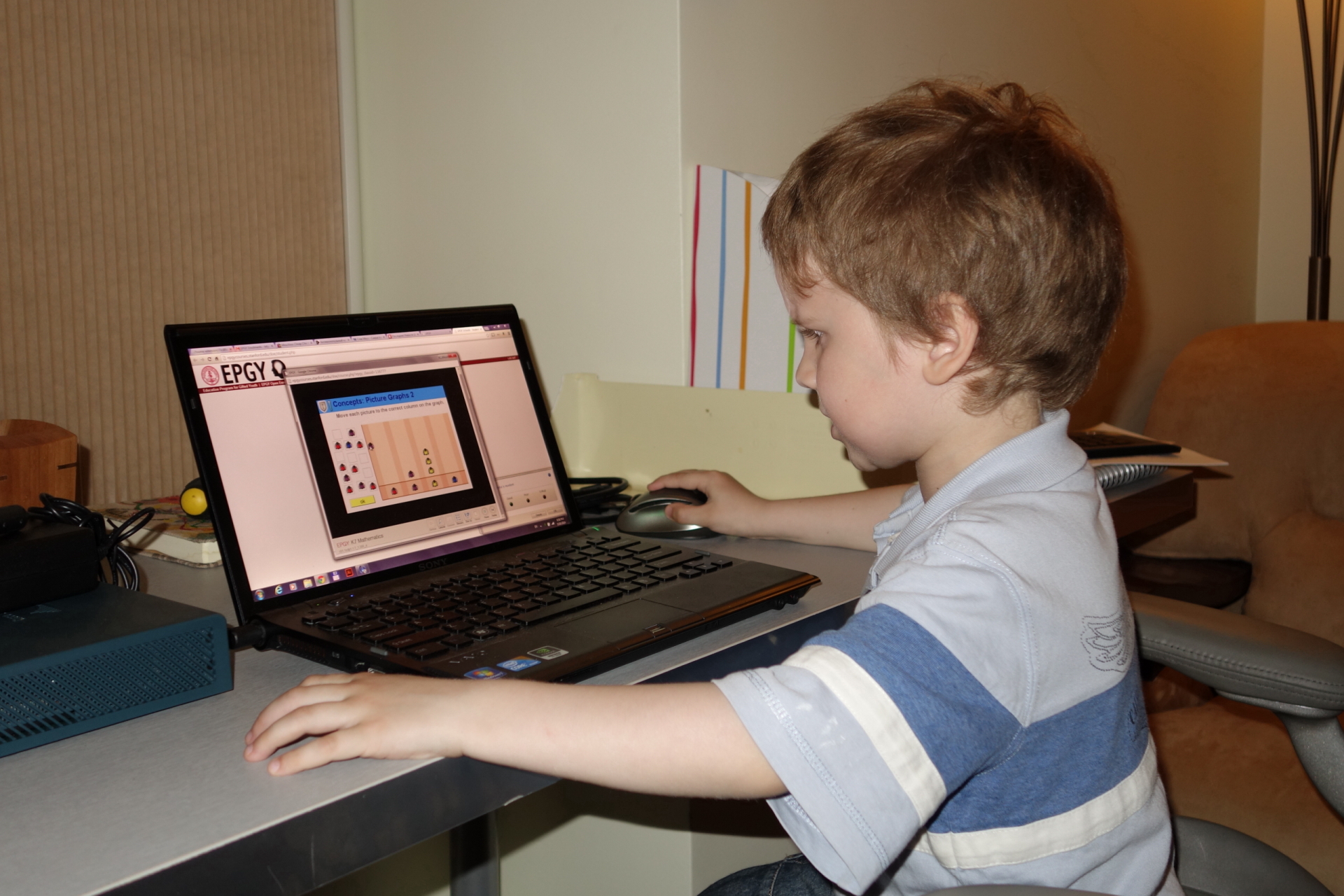 I am working on Stanford EPGY math cours