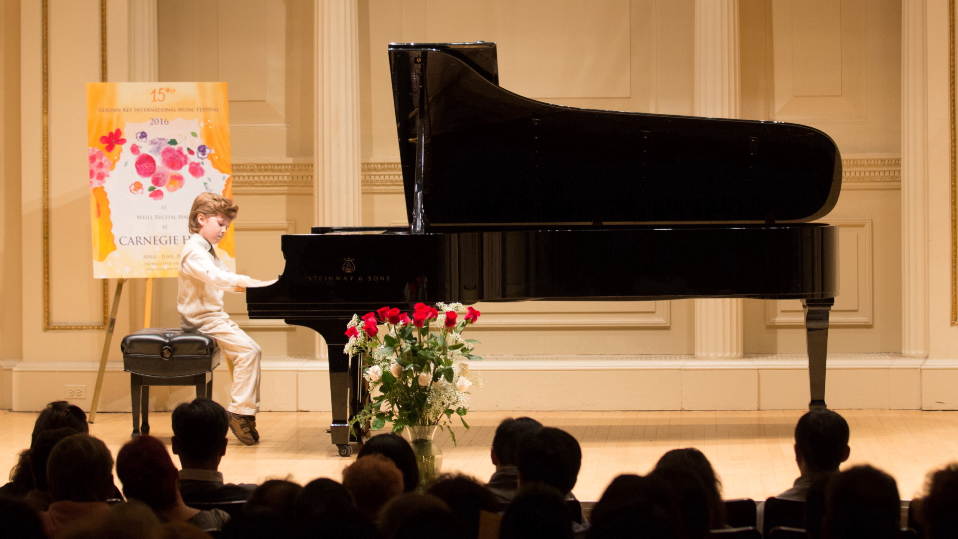 I performing piano at Carnegie Hall 2016