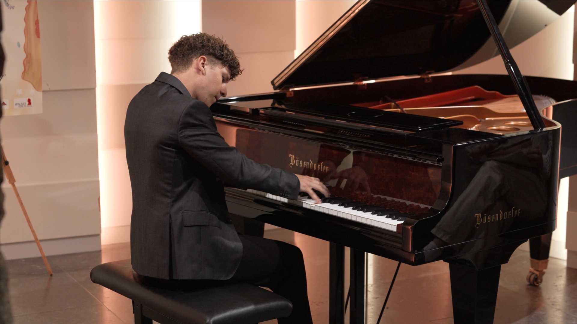 I am playing piano at Mozart House in Vienna