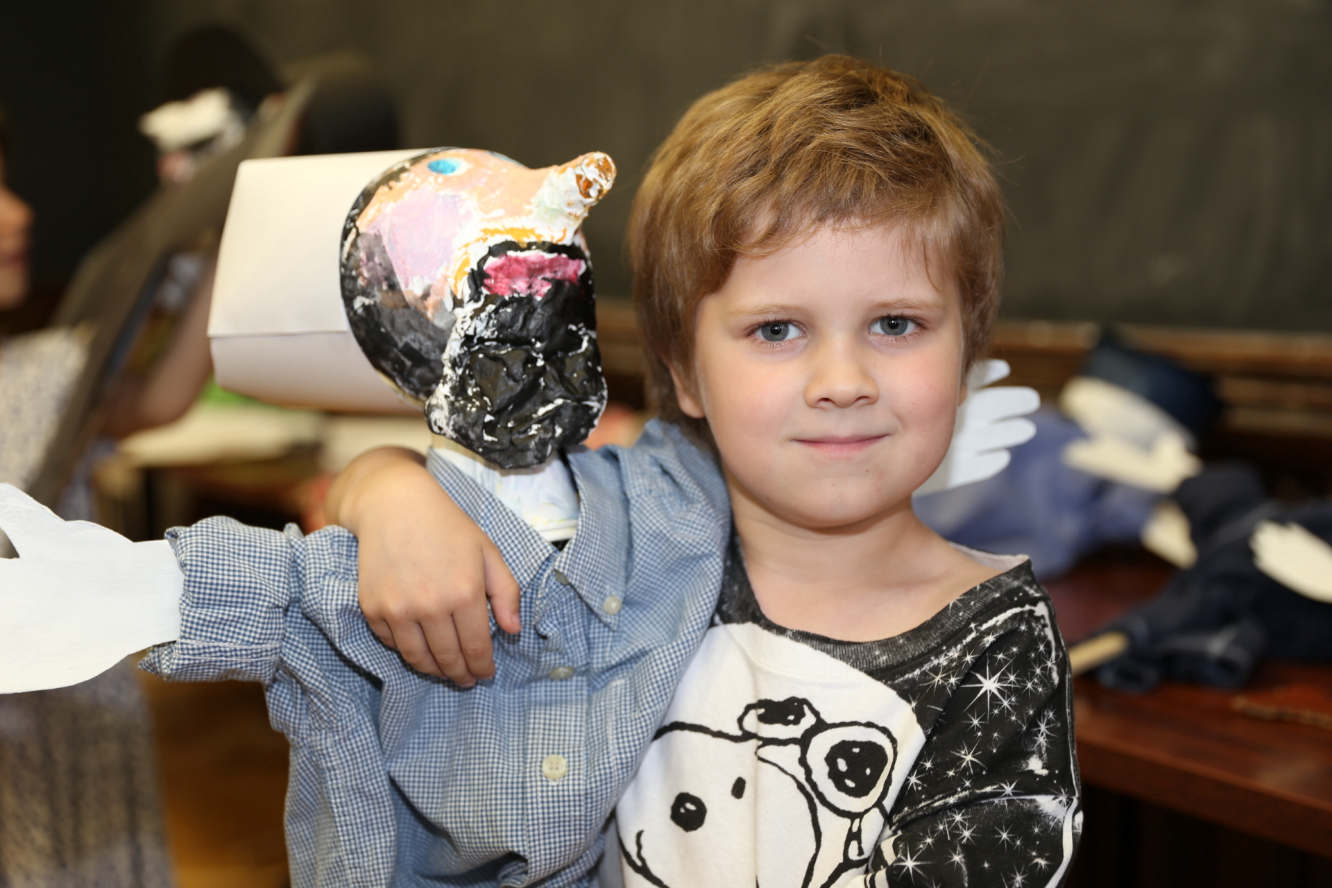 I am with my Petrushka